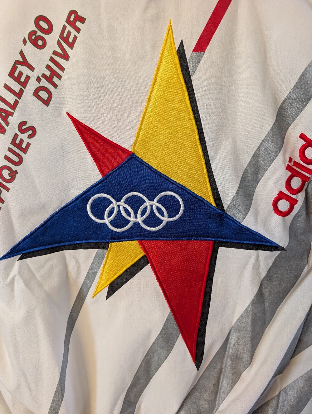 ๐ฅ80'S RARE ADIDAS Vintage Olympic Sweatshirt - Made in HONG KONG๐ฅ *UNISEX*- XL - Picture 14 of 16